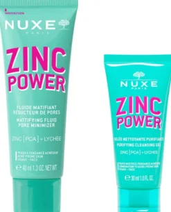 NUXE Zinc Power Fluid 40 ml + gratis NUXE Zinc Power Reinigungsgel 30 ml