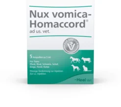 Nux Vomica Homaccord vet. 5 Ampullen