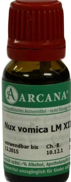 Nux Vomica Lm 12 Dilution 10 ml