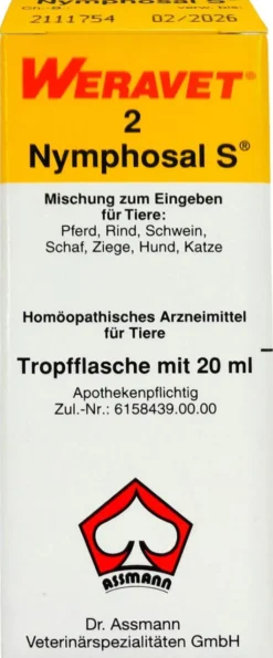 Nymphosal S vet. 20 ml Tropfen