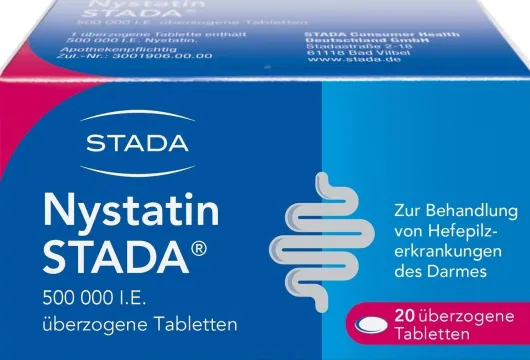 Nystatin Stada 20 Überzogene Tabletten