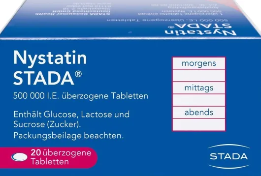 Nystatin Stada 20 Überzogene Tabletten