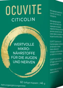 Ocuvite Citicolin 60 Kapseln