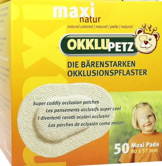 Okklupetz Maxi Natur 50 Pflaster
