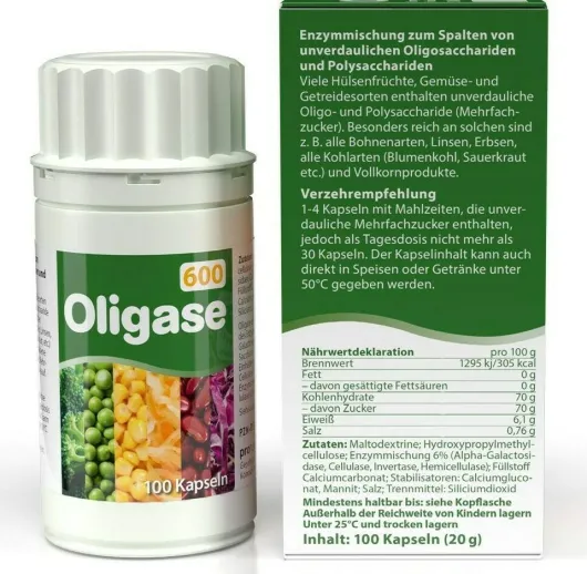 Oligase 600 100 Kapseln