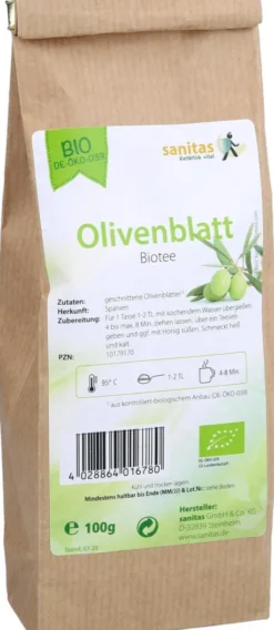 Olivenblatt Biotee 100 G