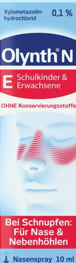 Olynth 0,1 % 10 ml Schnupfenspray ohne Konservierungsmittel