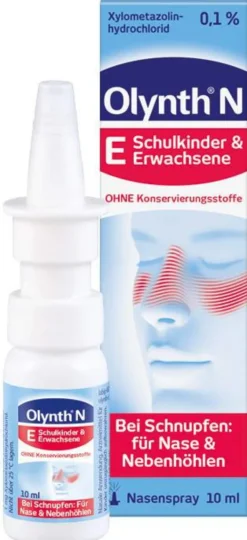 Olynth 0,1 % 10 ml Schnupfenspray ohne Konservierungsmittel