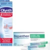 Olynth 0,1% Nasenspray für Erwachsene 2 x 15 ml + Bepanthen Augen- und Nasensalbe 10 g