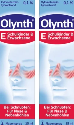 Olynth 0,1% Nasenspray für Erwachsene 2 x 15 ml