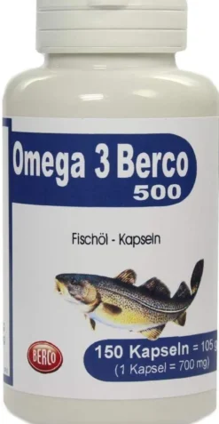 Omega 3 Berco 500 Kapseln