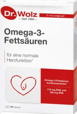 Omega 3 Fettsäuren 500 mg Kapseln 60 Kapseln