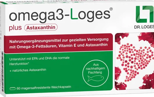 Omega3-Loges Plus Kapseln 60 Stück
