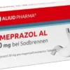 Omeprazol Al 20 mg bei Sodbrennen 7 Magensaftresistente Tabletten