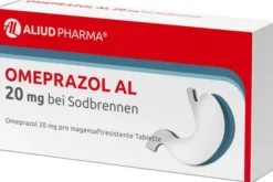 Omeprazol Al 20 mg bei Sodbrennen 7 Magensaftresistente Tabletten