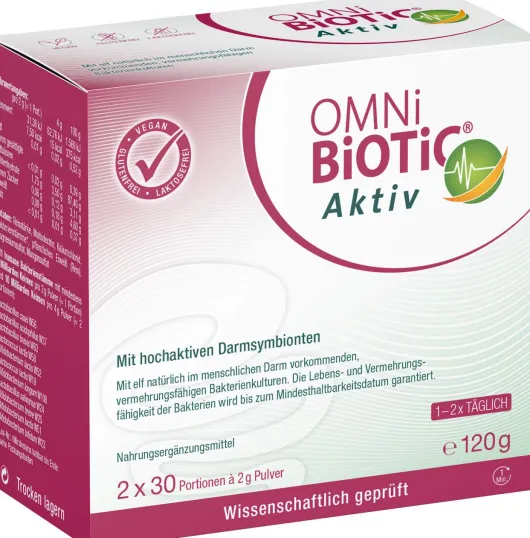 Omni Biotic Aktiv Pulver 2 X 60 G