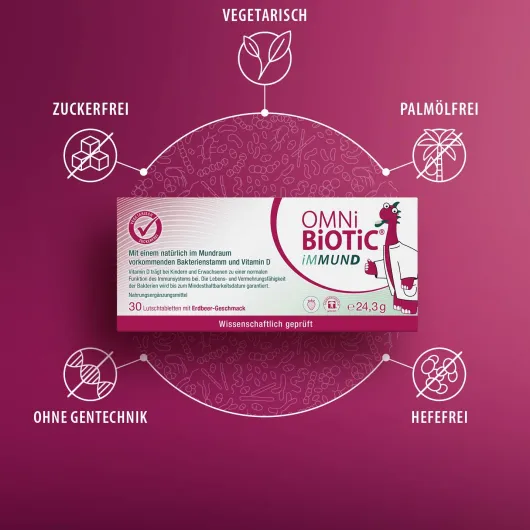 Omni Biotic Immund 60 Lutschtabletten
