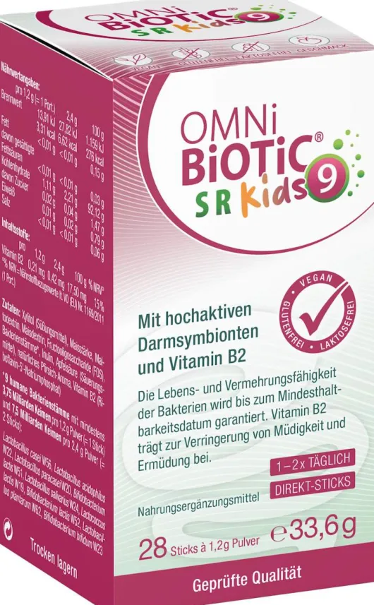 Omni-Biotic Sr-9 Kids 28 Pulversticks