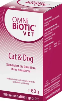Omni Biotic Vet Cat & Dog 60 g Pulver