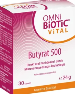 Omni Biotic Vital Butyrat 500 30 Kapseln