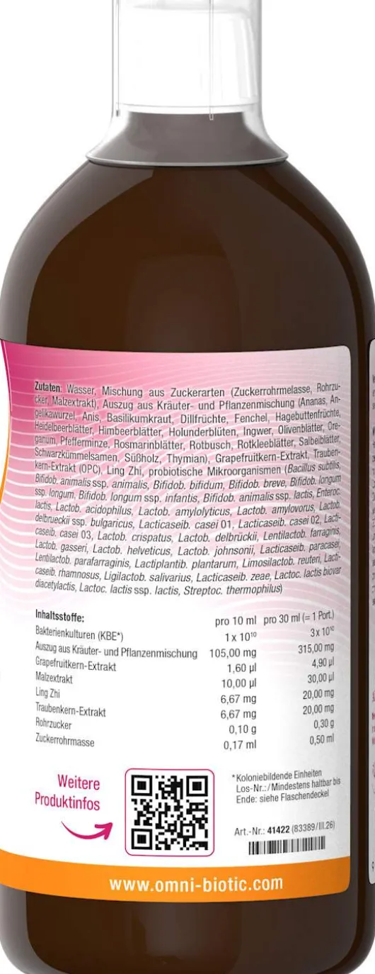 Omni Biotic Vital MikroSan 1000 ml Flüssigkeit
