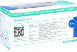 Omnican Fine Pen Kanüle 31 G 0,25 X 6 mm 100 Kanülen
