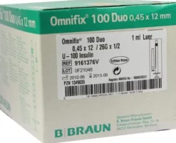 Omnifix Duo 100 Insulin Einmalspritzen