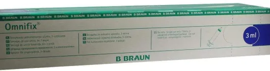 Omnifix Solo Luer 100 X 3 ml Spritzen
