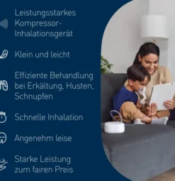 Omron Ne-C810 Kompressor-Inhalationsgerät 1 Stück
