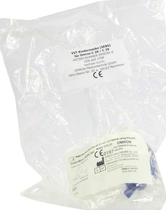 Omron Vernebler Vvt Für C28-29 Atemmaske Kind