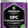 Opc Traubenkernextrakt Hochdosiert + Vitamin C 180 Kapseln