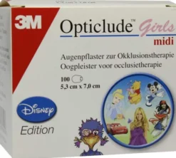Opticlude 3m Disney Pflaster Girls Midi 100 Stück