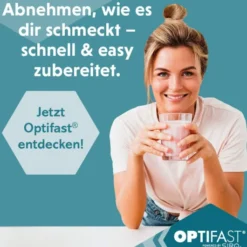 Optifast Drink Erdbeere 8 X 55 G Pulver