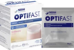 Optifast Drink Erdbeere 8 X 55 G Pulver