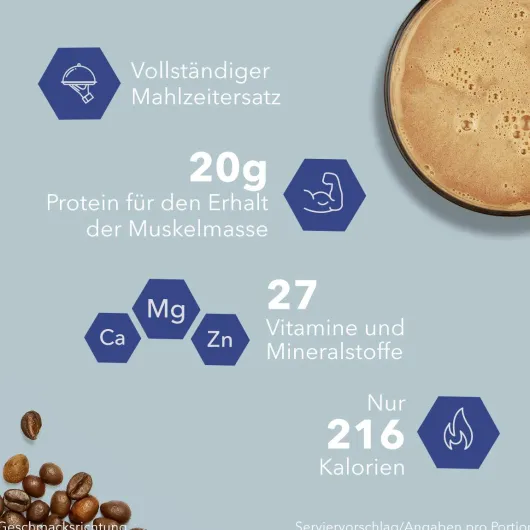 Optifast Drink Kaffee 8 X 55 g Pulver