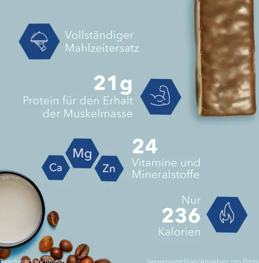 Optifast Riegel Cappuccino 6 X 65 G