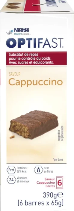 Optifast Riegel Cappuccino 6 X 65 G