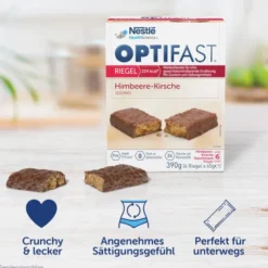 Optifast Riegel Himbeere-Kirsche 6 X 65 G