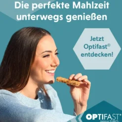 Optifast Riegel Himbeere-Kirsche 6 X 65 G