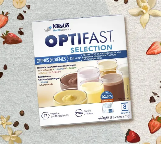 Optifast Selection Drinks & Cremes 8 X 55 G