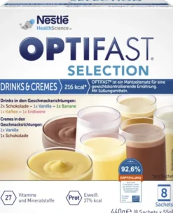Optifast Selection Drinks & Cremes 8 X 55 G