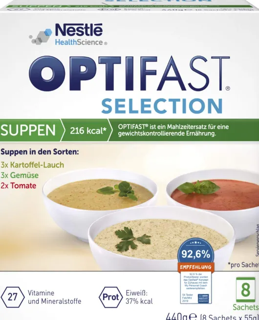 Optifast Selection Suppen 8 X 55 G