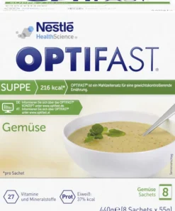Optifast Suppe Gemüse 8 X 55 G Pulver
