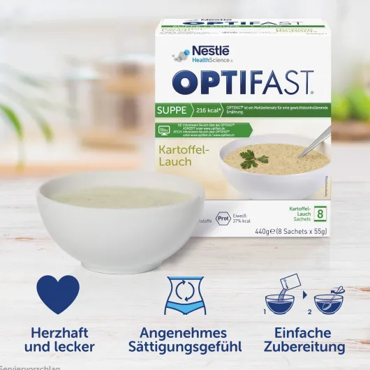 Optifast Suppe Kartoffel-Lauch 8 X 55 G Pulver