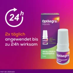 Optilegra - Augentropfen mit Olopatadin 5 ml