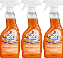 Orangenreiniger 3er Set, je 500ml in Sprühflasche, Gebrauchsfertig