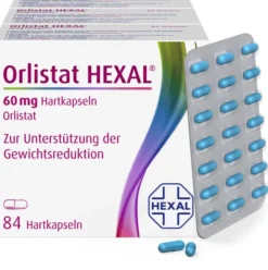 Orlistat Hexal 60 mg 3 x 84 Hartkapseln