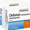 Orlistat-ratiopharm 60 mg 2 x 84 Hartkapseln