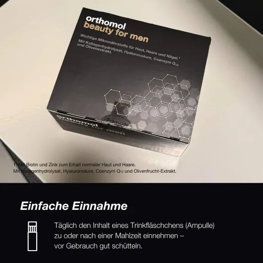 Orthomol Beauty For Men 30 Tagesportionen