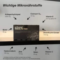 Orthomol Beauty For Men 30 Tagesportionen